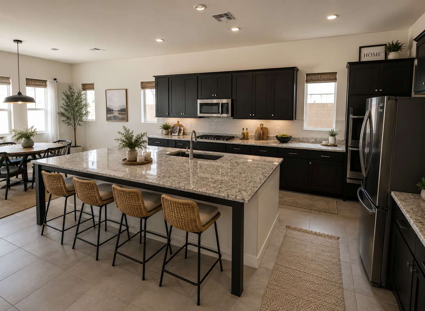 Chef-inspired kitchen